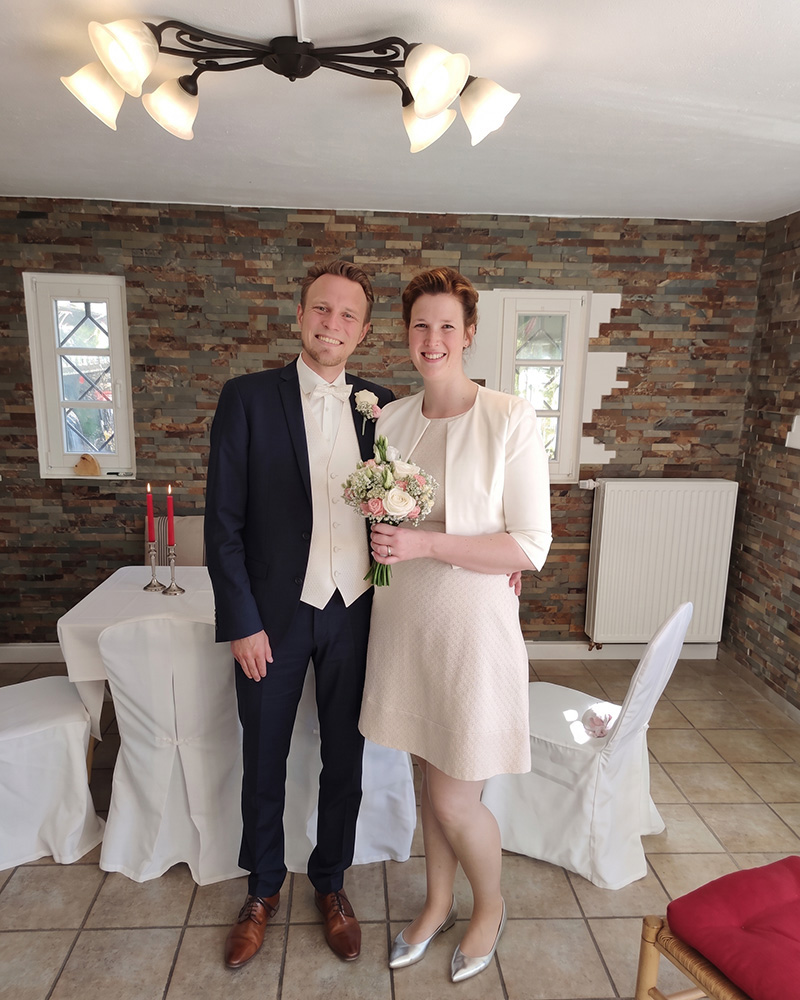 Hochzeit im Bahnhof Hestrup