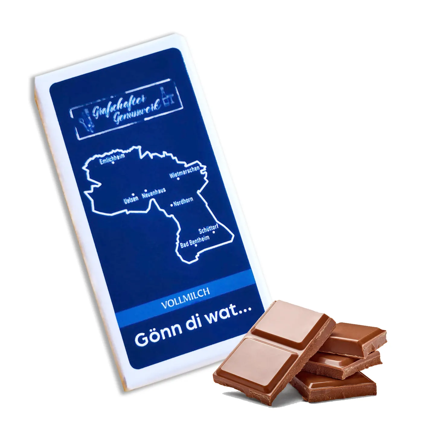 Tafel Vollmilch-Schokolade von Grafschafter Genusswerk